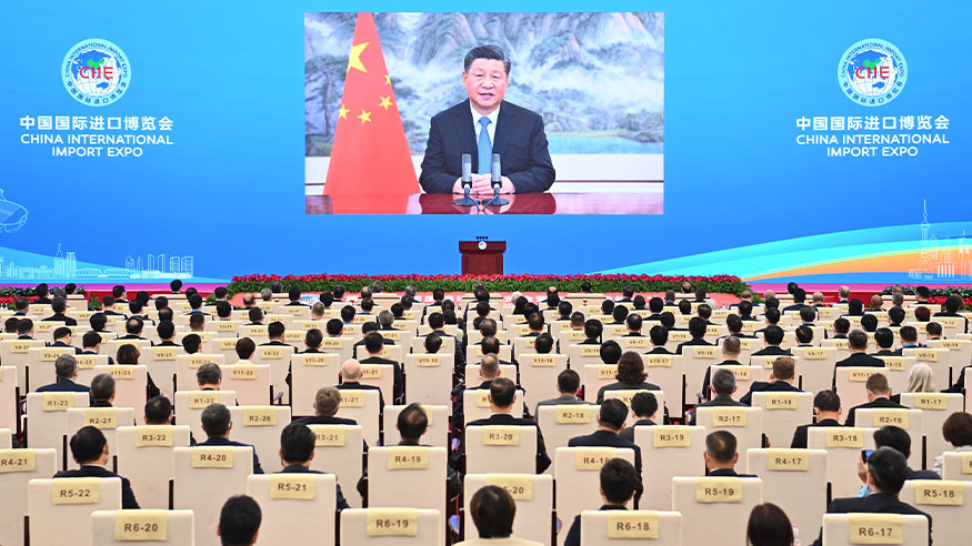 有研集團(tuán)黨委書記、董事長趙曉晨一行出席第四屆進(jìn)博會系列活動