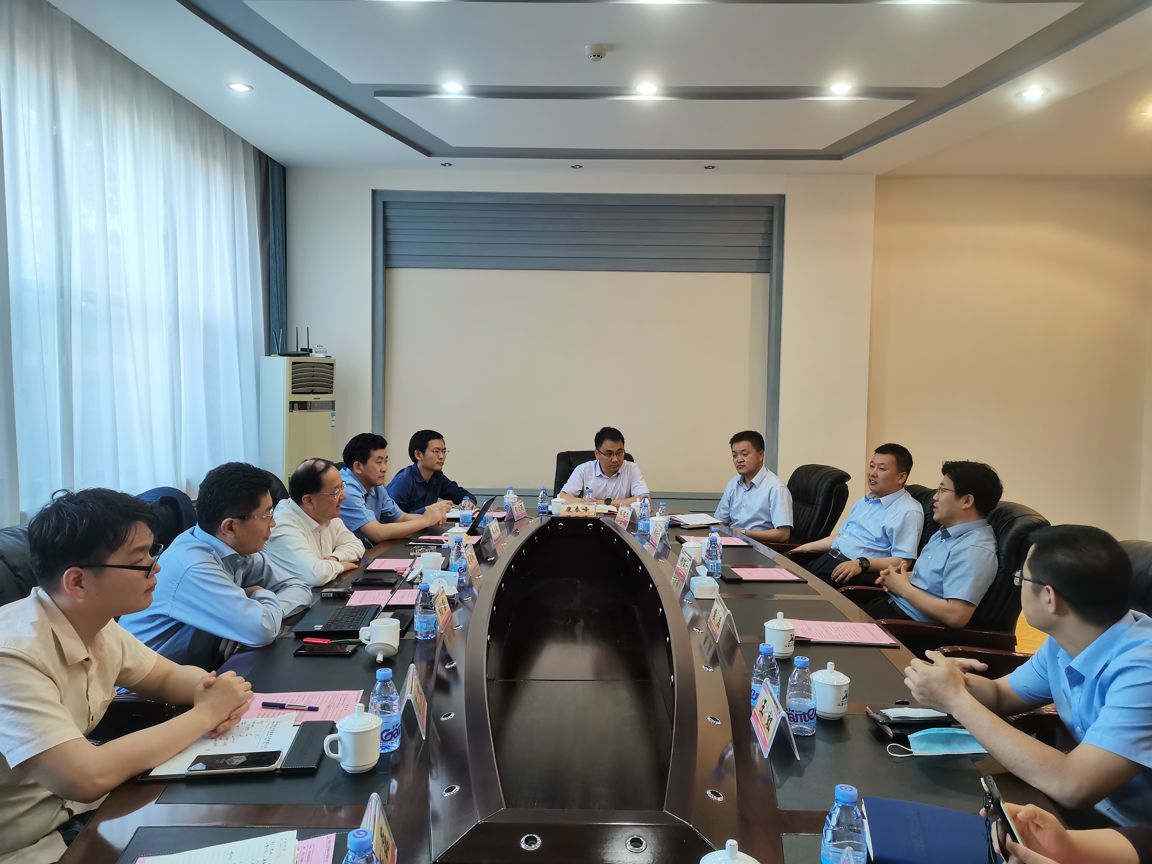 有研集團副總經理周旗鋼一行走訪中核北方