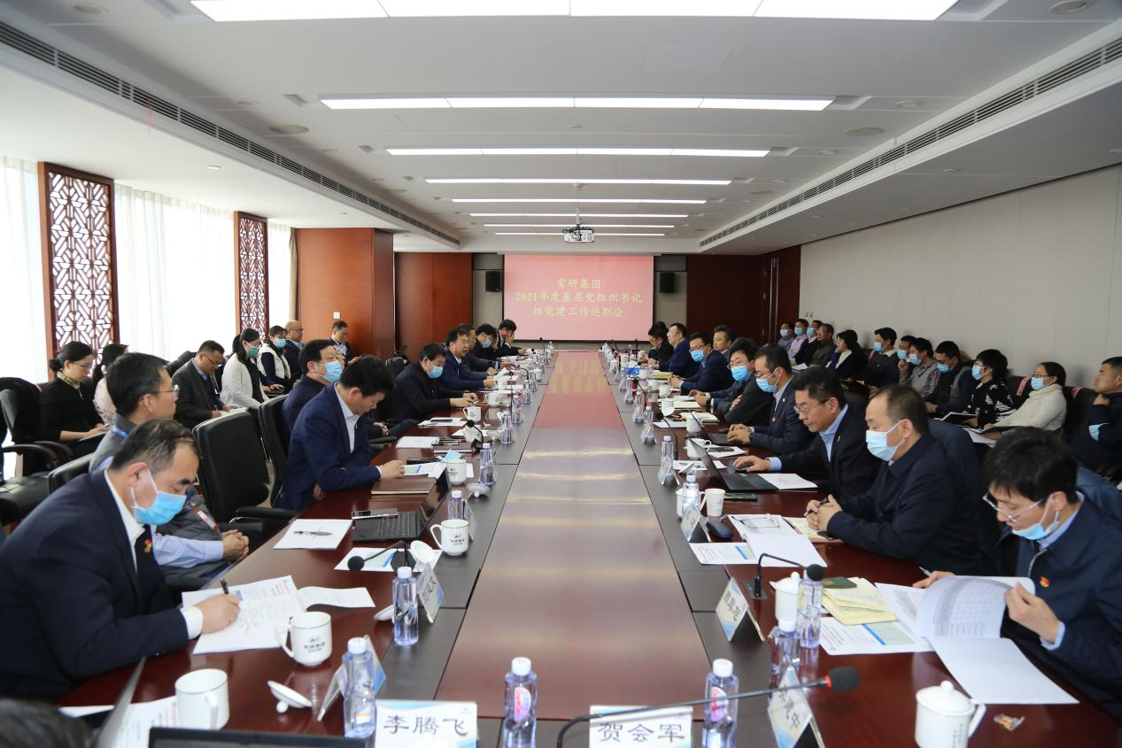 有研集團(tuán)黨委召開(kāi)2021年度黨組織書(shū)記抓基層黨建工作述職會(huì)