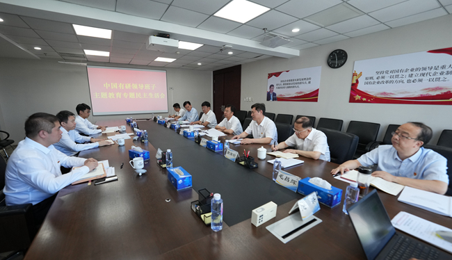 中國有研領(lǐng)導(dǎo)班子召開主題教育專題民主生活會(huì)